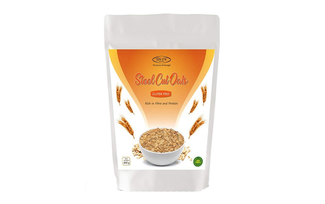 Sin Ew Steel Cut Oats    Pack  800 grams